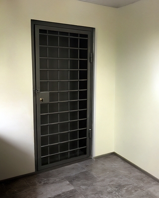 Металлическая дверь-решётка